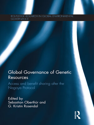 cover image of Global Governance of Genetic Resources